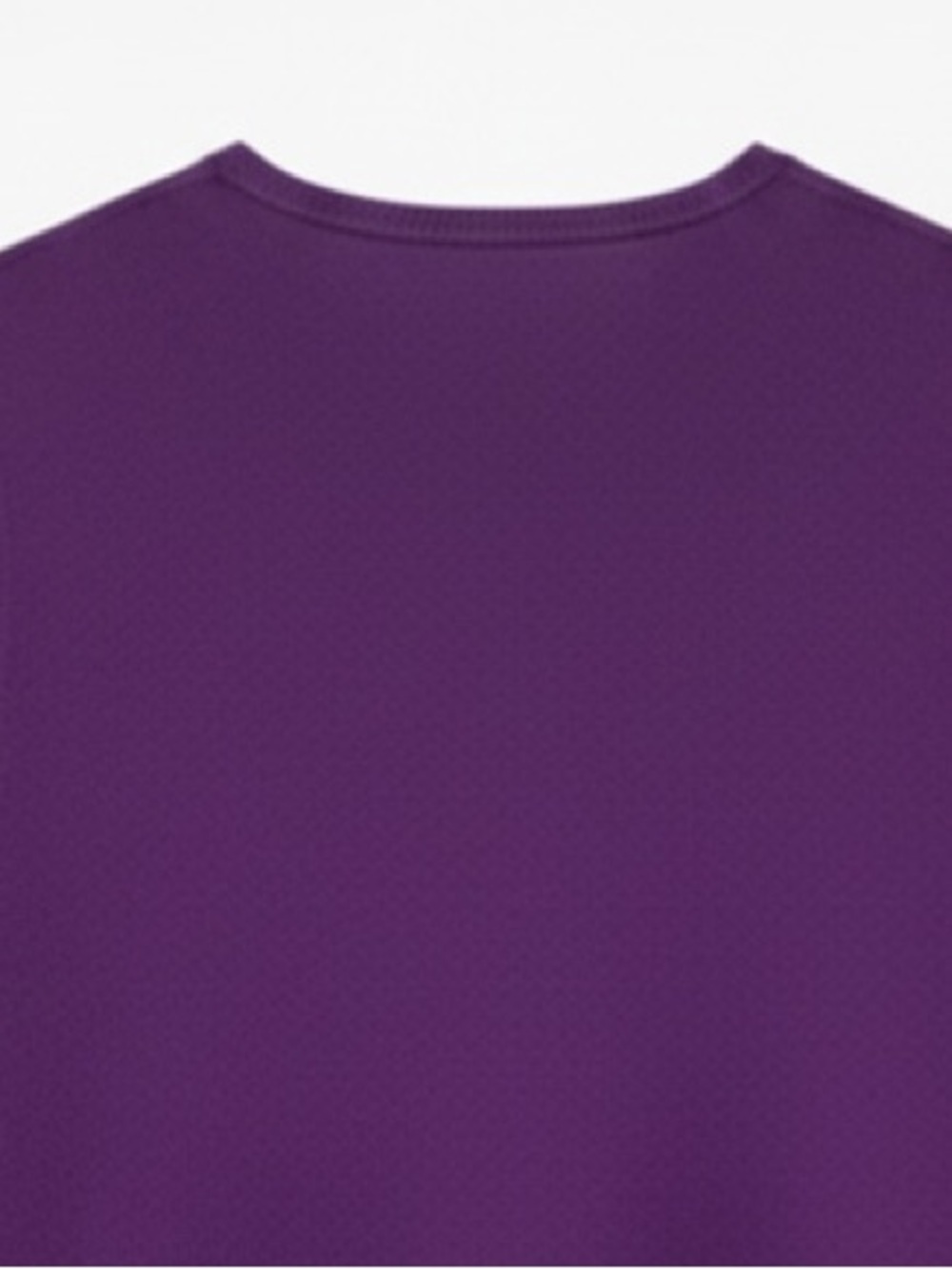 Isaac Mizrahi Purple Ruffle Hem Long Sleeve Sweater Cotton Blend Size XL - Picture 6 of 8